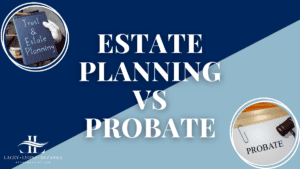 estate planning vs. probate image
