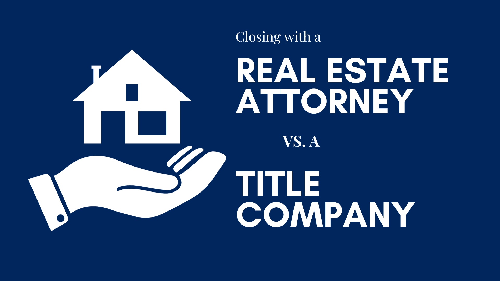 Real Estate Attorney vs. Title Company